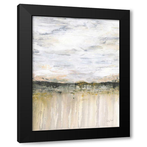 New Beginnings Black Modern Wood Framed Art Print with Double Matting by Prahl, Courtney