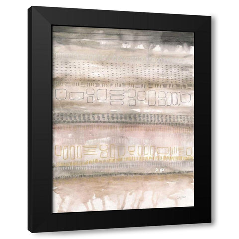 Neutral Studies I Black Modern Wood Framed Art Print with Double Matting by Prahl, Courtney