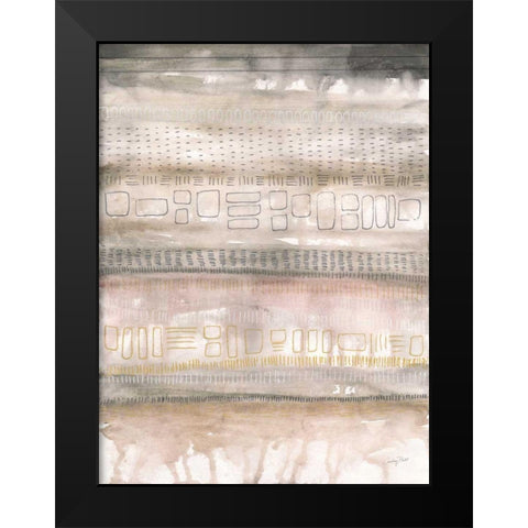 Neutral Studies I Black Modern Wood Framed Art Print by Prahl, Courtney