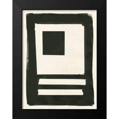 Portal II Black Modern Wood Framed Art Print by Hershey, Moira