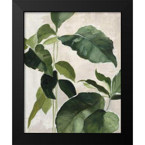 Tropical Study II Black Modern Wood Framed Art Print by Purinton, Julia