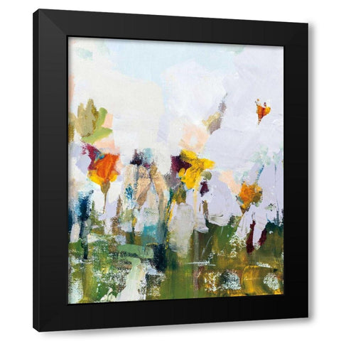Spontaneous Summer I Black Modern Wood Framed Art Print by Munger, Pamela