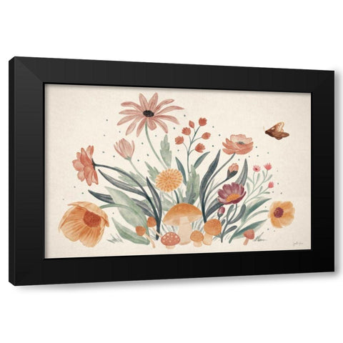 Cottage Botanical I Black Modern Wood Framed Art Print by Penner, Janelle
