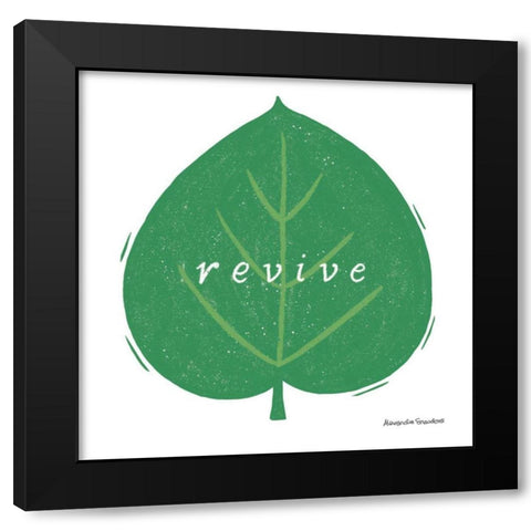 Nature Sanctuary I Black Modern Wood Framed Art Print by Snowdon, Alexandra