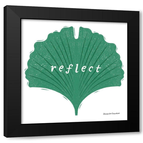 Nature Sanctuary IV Black Modern Wood Framed Art Print by Snowdon, Alexandra