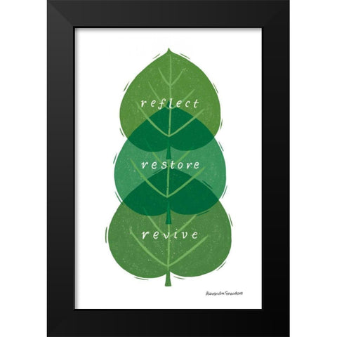 Nature Sanctuary V Black Modern Wood Framed Art Print by Snowdon, Alexandra