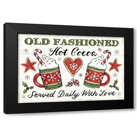 Christmas Treats I Black Modern Wood Framed Art Print by Tavoletti, Anne