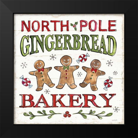 Christmas Treats III Black Modern Wood Framed Art Print by Tavoletti, Anne