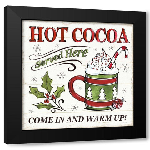 Christmas Treats IV Black Modern Wood Framed Art Print by Tavoletti, Anne