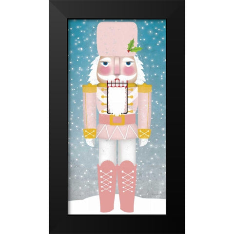 Nutcracker I Blush Black Modern Wood Framed Art Print by Fowler, Ryan