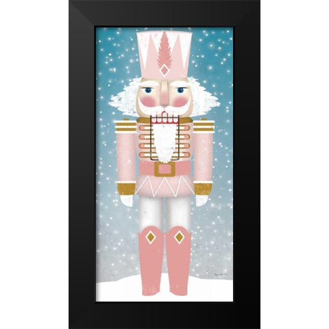 Nutcracker II Blush Black Modern Wood Framed Art Print by Fowler, Ryan