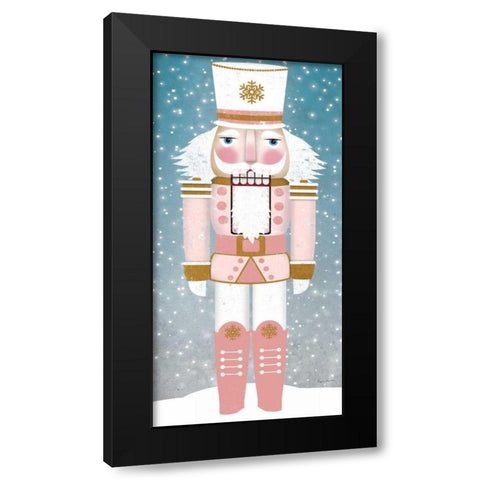 Nutcracker IV Blush Black Modern Wood Framed Art Print with Double Matting by Fowler, Ryan