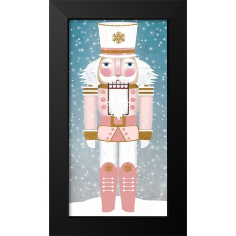 Nutcracker IV Blush Black Modern Wood Framed Art Print by Fowler, Ryan