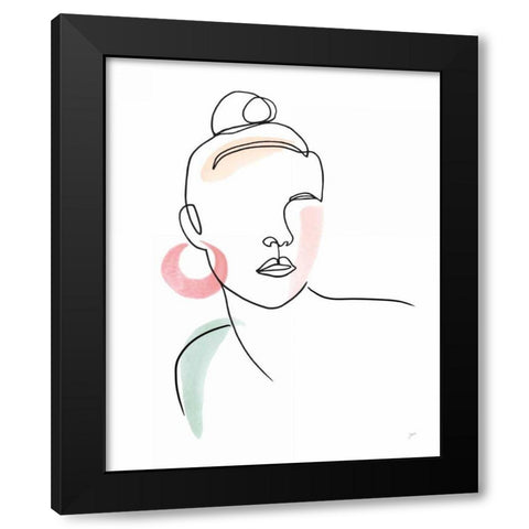 Going Out Tonight Black Modern Wood Framed Art Print by Panganiban, Karyn
