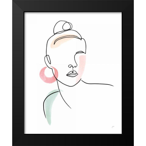 Going Out Tonight Black Modern Wood Framed Art Print by Panganiban, Karyn