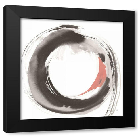 Hake Clay II Black Modern Wood Framed Art Print by Paschke, Chris