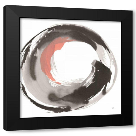 Hake Clay III Black Modern Wood Framed Art Print by Paschke, Chris