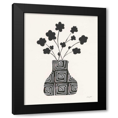 Shadow Vessel II Black Modern Wood Framed Art Print with Double Matting by Prahl, Courtney