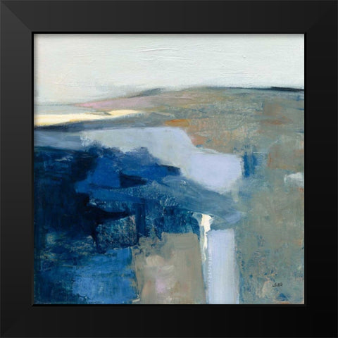 Above the Waves Black Modern Wood Framed Art Print by Purinton, Julia