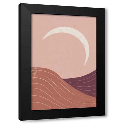 Eventide Desert Sunrise II Black Modern Wood Framed Art Print by Thorns, Becky