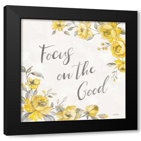Sunny Roses V Black Modern Wood Framed Art Print by Vassileva, Silvia