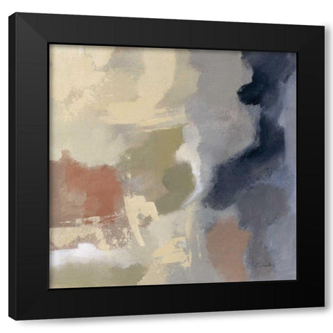 Quiet Moment II Black Modern Wood Framed Art Print with Double Matting by Vassileva, Silvia