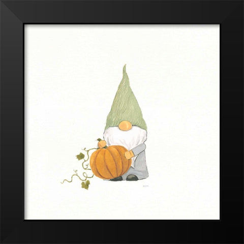 Harvest Gnomes I Black Modern Wood Framed Art Print by Jackson, Jenaya