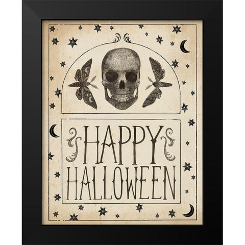 Hocus Pocus II Stars Black Modern Wood Framed Art Print by Miller, Sara Zieve