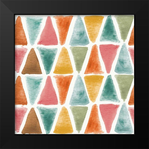 Girlfriends Pattern VII Black Modern Wood Framed Art Print by Tavoletti, Anne