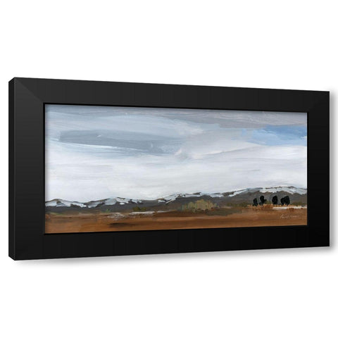 Alamosa Late March Black Modern Wood Framed Art Print by Munger, Pamela