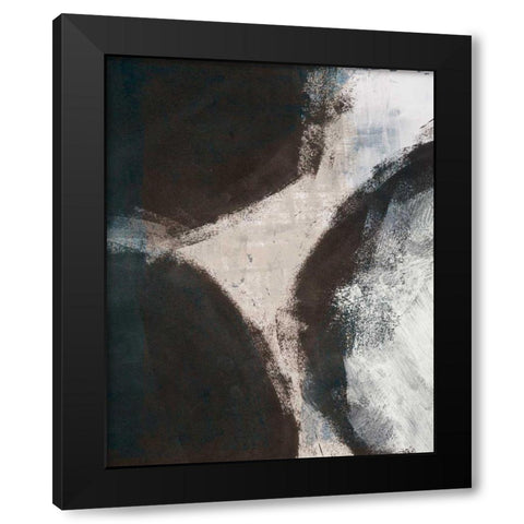 Newgrange Crop Black Modern Wood Framed Art Print by Wild Apple Portfolio