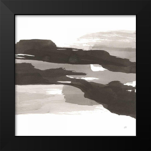 Black and White Classic III Black Modern Wood Framed Art Print by Paschke, Chris