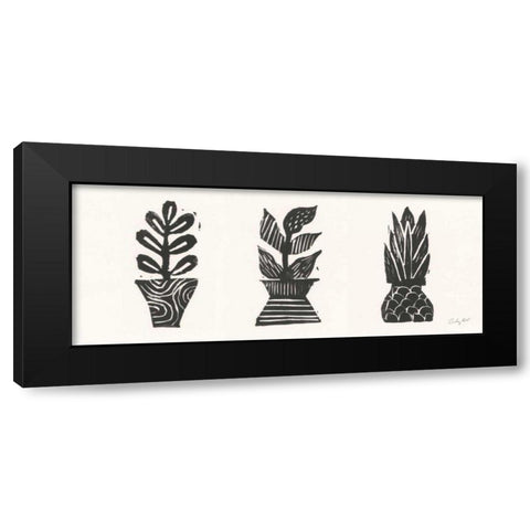 Planted II Black Modern Wood Framed Art Print with Double Matting by Prahl, Courtney
