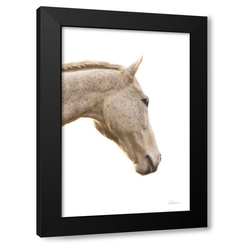 A Horse Named Lady I Black Modern Wood Framed Art Print by Schlabach, Sue