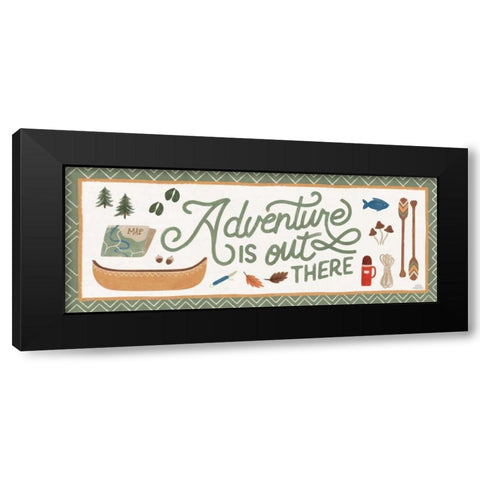 Take a Hike VIII Black Modern Wood Framed Art Print with Double Matting by Marshall, Laura