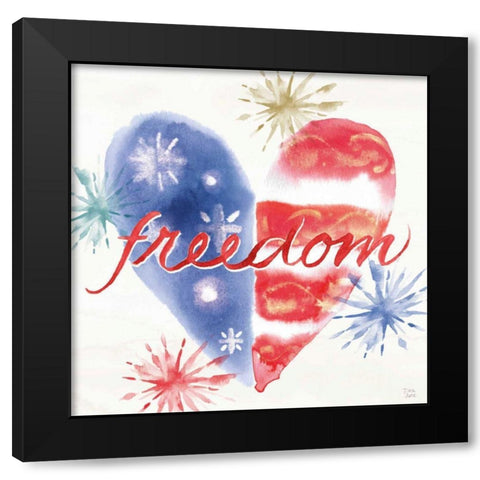 Oh My Stars III Black Modern Wood Framed Art Print by June, Dina