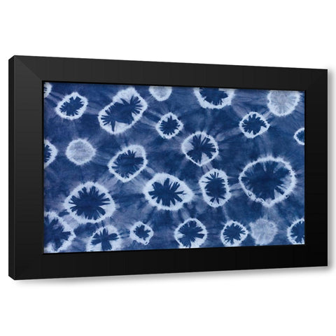 Shiboriscapes IV Black Modern Wood Framed Art Print with Double Matting by Urban, Mary