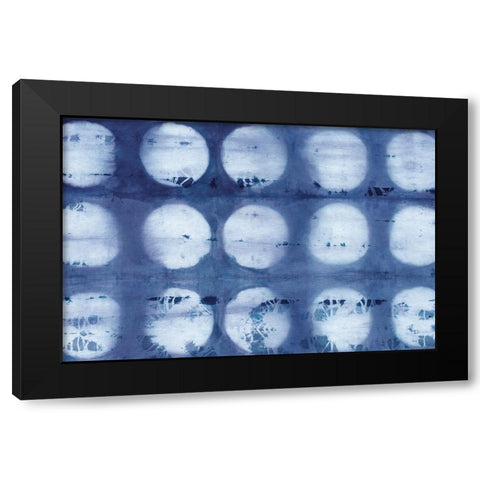 Shiboriscapes VI Black Modern Wood Framed Art Print with Double Matting by Urban, Mary