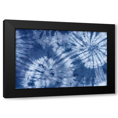 Shiboriscapes VII Black Modern Wood Framed Art Print with Double Matting by Urban, Mary