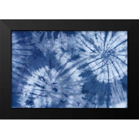 Shiboriscapes VII Black Modern Wood Framed Art Print by Urban, Mary