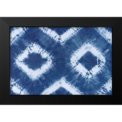 Shiboriscapes IX Black Modern Wood Framed Art Print by Urban, Mary