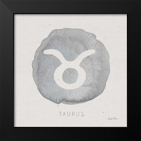 Mystic Zodiac II Black Modern Wood Framed Art Print by Zaman, Farida
