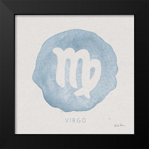 Mystic Zodiac VI Black Modern Wood Framed Art Print by Zaman, Farida