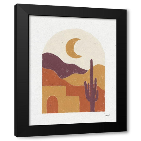 Desert Window I Black Modern Wood Framed Art Print by Hershey, Moira