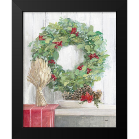 Natural Christmas II Black Modern Wood Framed Art Print by Purinton, Julia