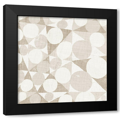 Spotty I Black Modern Wood Framed Art Print by Mullan, Michael