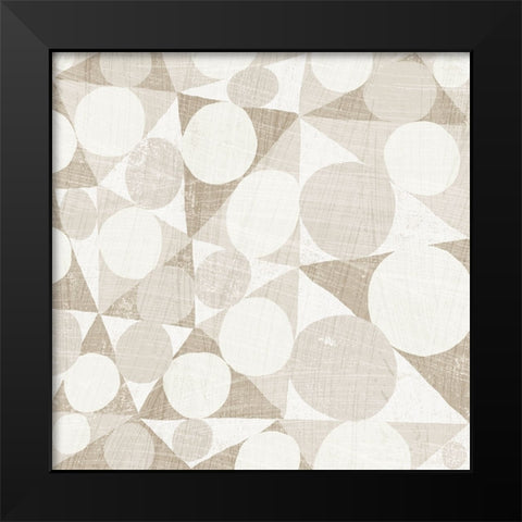 Spotty I Black Modern Wood Framed Art Print by Mullan, Michael