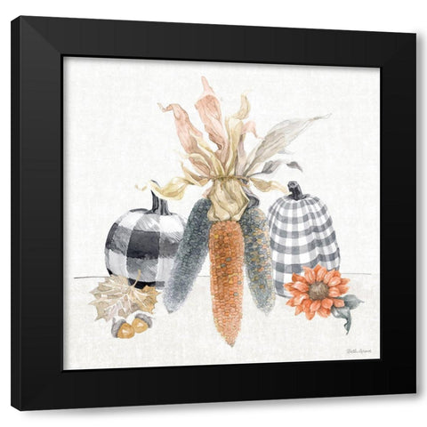 Harvest Classics X Black Modern Wood Framed Art Print with Double Matting by Grove, Beth
