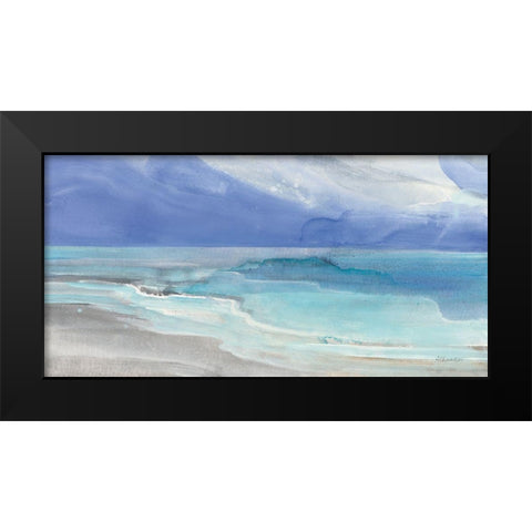 Grand View I Black Modern Wood Framed Art Print by Hristova, Albena