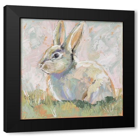 Piper Neutral Black Modern Wood Framed Art Print with Double Matting by Vertentes, Jeanette